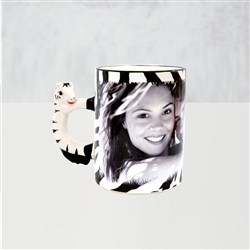 Tazza Zebra con foto